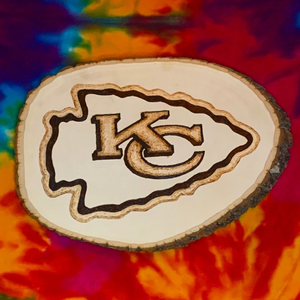 Kansas City chiefs NFL wall art